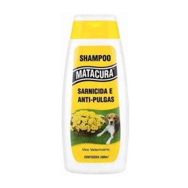 Imagem de Shampoo anti pulga e sarnicida para cachorros Matacura 200ml