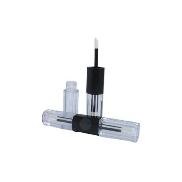 Imagem de Mini Brilho Labial 2,5ml Frasco Vazio Duplo Transparente 10und - Emban