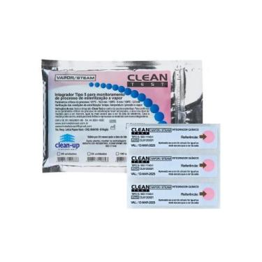 Imagem de Fita integrador tipo 5 clean test c/100 unidades - CLEAN UP