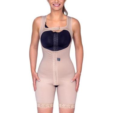 Imagem de Modelador cirúrgico compressivo macaquinho Mabella 4023 Soft sem busto