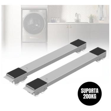 Imagem de Suporte de Rodinhas Ajustável - 200kg - Shopbr