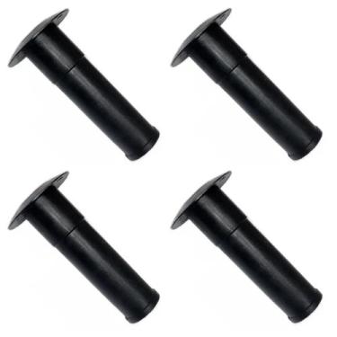 Imagem de Porta Caniço Varas Embutir Reto Barco Caiaque Pt Kit 4 - Noster