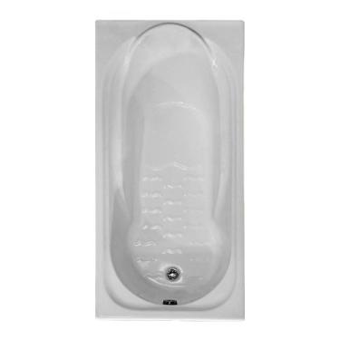 Imagem de Banheira Retangular Hortênsia IMERSÃO em acrílico - LineaPlas, 1,40X0,