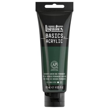 Imagem de Tinta Acrilica Liquitex Basics 118ml - 224 Hookers Green Permanent