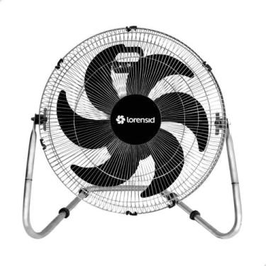 Imagem de Circulado de Ar Ventilador de Piso Turbo 50cm Aço Bivolt - LORENSID