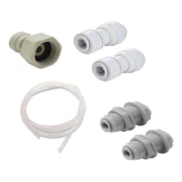 Imagem de Kit Instalação Chopeira Conexões Dmfit + Mangueira Atóxica - GoldBeer