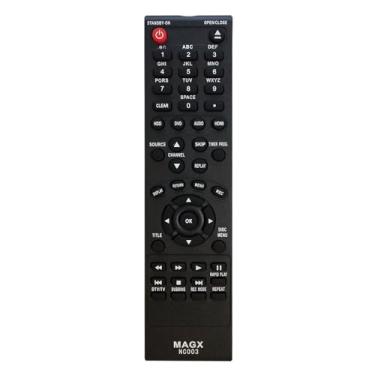 Imagem de NC003UD NC003 Controle remoto de substituição compatível com Magnavox DVD/HDD DVR MDR515H/F7 MDR533H/F7 MDR535H/F7 MDR537H/F7 MDR557H/F7 HDD e gravador de DVD DVD-R