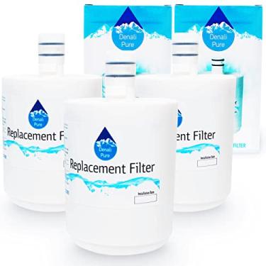 Imagem de Pacote com 3 filtros de água de refrigerador GEN11042F-08 – Compatível com cartucho de filtro de água de geladeira Sears/Kenmore GEN11042F-08