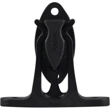 Imagem de Fixador Porta P/Piso Pvc Radial Preto, Preto