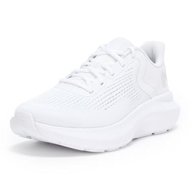 Imagem de Under Armour Tênis feminino Charged Rogue 5, (100) branco/branco, 35