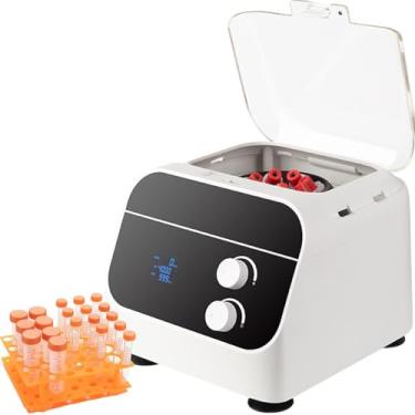 Imagem de Centrífuga digital, centrífuga de laboratório de baixa velocidade de 4000 rpm, centrífuga de bancada de laboratório RCF de 1920xg com temporizador de 0-99 minutos，para tubos de 2 ml/5 ml/7 ml/10 ml×8