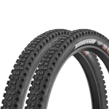 Imagem de Kit 2 Pneus Maxxis Aggressor 29x2.30 Dobrável Kevlar Exo/tr Preto
