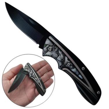 Imagem de Canivete de Aço Inoxidável 16cm com Clip para Bolso, Ideal para Ativid