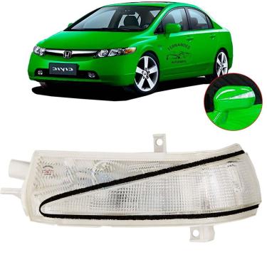 Imagem de Pisca Seta Retrovisor Esquerdo Honda Civic 2009 10