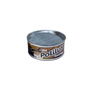 Imagem de Cera Pastosa Polilux Para Móveis Madeira Lata Sucupira 400g