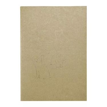 Imagem de Caderneta A5 Kraft Foil Gato Office Basics Pautada