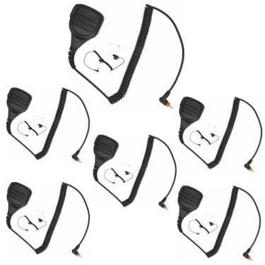 Imagem de Pdflie Microfone de ombro de lapela com alto-falante remoto para Motorola Radio DLR110 TLK100 TLK110 SL300 SL1600 SL2600 SL3500e SL4000 SL7000e SL7550 SL7550e SL7580 SL7580e SL7590 SL85500 SL1K SL1M