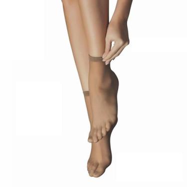 Imagem de Meia Fina Soquete Clássica Fio 15 Feminina Selene 9870, TAMANHO UNICO,