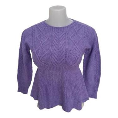 Imagem de Suéter Blusa De Frio Plus Size Tricot Premium Mousse Grossa-Feminino