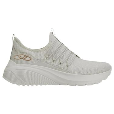 Imagem de Tênis Olympikus Esportivo Teaz Slip On Feminino Branco Off