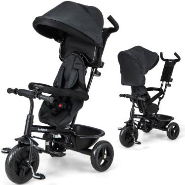 Imagem de Assento reversível Triciclo infans Kids 6 em 1 de 9 a 60 meses preto