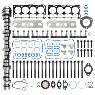 Imagem de Carbhub Junta de cabeça de eixo de cames Lifter Cam 53021720AD compatível com Chrysler Aspen 300 Jeep compatível com Dodge Challenger Charger Durango Magnum Ram 5.7 Hemi Non MDS 53021720AB 53021720AE