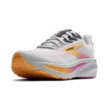 Imagem de Brooks Tênis de corrida feminino Ghost 17 Neutral, Ostra/damasco/rosa, 13 X-Wide
