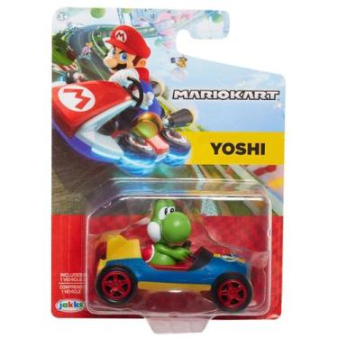 Imagem de Carrinho Yoshi Mach 8 4cm - Mario Kart Nintendo Sunny 4277