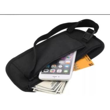 Imagem de Bolsa de cintura pochete porta dinheiro e documentos - Filó Modas, Pre