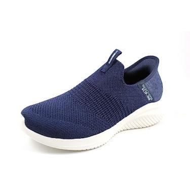Imagem de Skechers Tênis feminino SLIP-INS ULTRA FLEX 3.0 - SMOOTH STEP, Azul-marinho: azul-marinho, 39.5