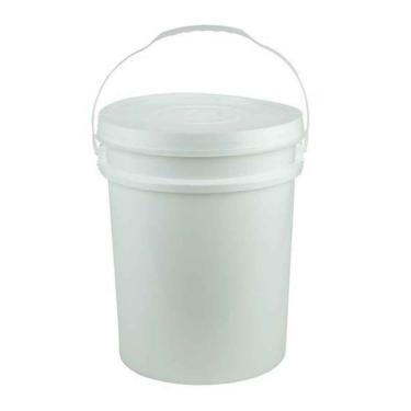 Imagem de Balde Industrial 12,5l Com Tampa Branco R.0734 Jaguar