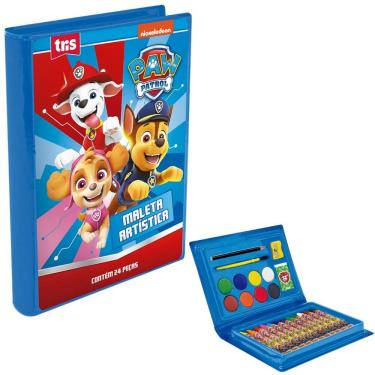 Imagem de Kit Maleta Artistica Patrulha Canina - 24 Peças - Tris