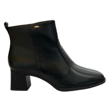 Imagem de Bota Dakota D0372 Feminino Preto cano curto saltinho