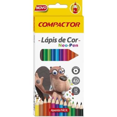 Imagem de Lápis De Cor Sextavado Neo-Pen 12Cores 2,9Mm - Planeta Brinquedos