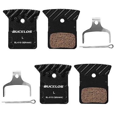 Imagem de BUCKLOS 2 Pares De Pastilhas Freio A Disco Bl-01S Para Cerâmica Shimano L03A L04C L05A K04S K04Ti K05S K05Ti M8110 M7110 R9170-F R8070-F R7070-F R4770-F Rs805-F Rs505-F Rs405-F Rs305-F U5000-F Rx810