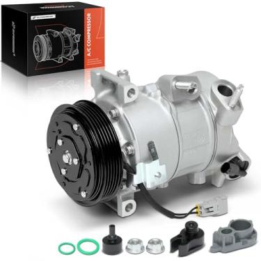 Imagem de A-Premium Compressor de ar condicionado AC com embreagem compatível com Jeep BV Series Renegade 2020-2022 1.3L, Renegade 2023 e Fiat 500X 2019-2021
