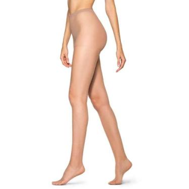 Imagem de Meia calça loba fio 6 invisível feminino ref:lup5870, Cacao, M