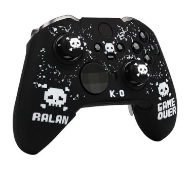 Imagem de Capa de controle de caveira Pixelated compatível com controle sem fio Xbox Elite Series 2 Core, capa protetora para RALAN