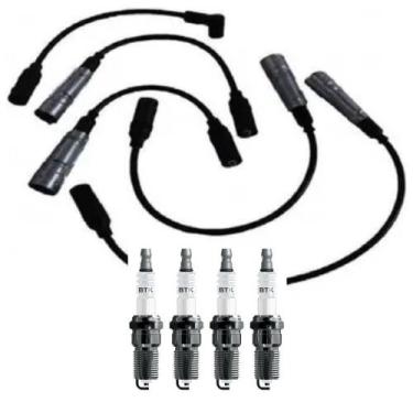 Imagem de Jogo De Cabo E Vela Vw Gol Santana Quantum 1.6 1.8 2.0 Ecore - V-tech