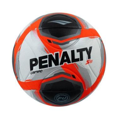 Imagem de Bola Campo Penalty S11 R2 Xxv - Branco/Preto/Laranja