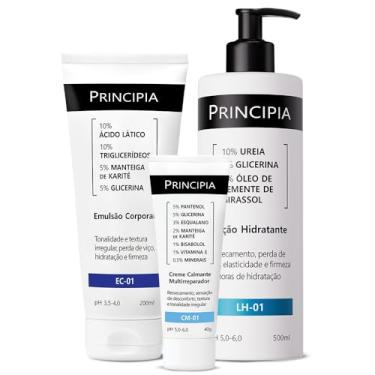 Imagem de Principia Kit inverno intenso peles secas- EC-01, Lh-01 (500ml), Creme calmante