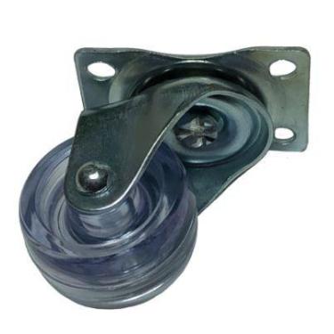 Imagem de Rodizio Giratorio Roda 32mm San Incolor Placa 4 Furos - GENERIC