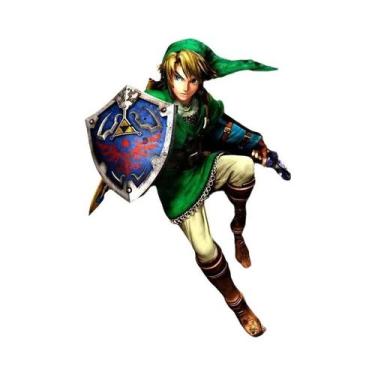 Imagem de Zeldas Link Legend Videogame Pintura Em Tela Arte De Parede Para Quart