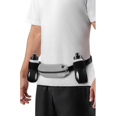 Imagem de Pochete Fit Bottle Corrida C/ 2 Garrafas Impermeável - Hidrolight, Cin
