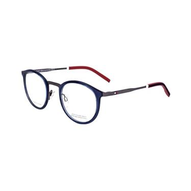 Imagem de Armação de Óculos Tommy Hilfiger Th 1845 Pjp - 49 Azul