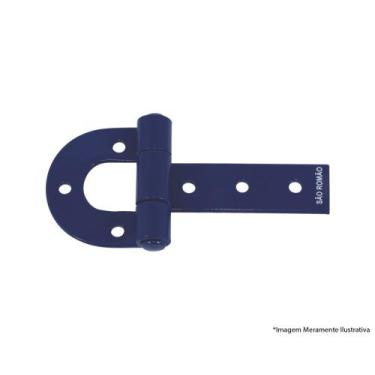 Imagem de Dobradica Porteira N6 330Mmx 100Mm - SAO ROMAO