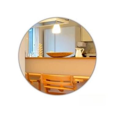 Imagem de Espelho Redondo Decorativo Lapidado Dupla Face - 40cm