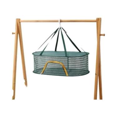 Imagem de Rede De Secagem De Alimentos Dobrável Anti-mosquito, Malha De Ervas, V