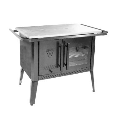 Imagem de Fogão A Lenha 1991 N° 01 Sem Tampa Preto F01-pr - Venâncio