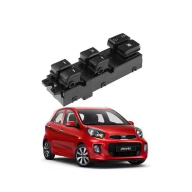 Imagem de Botão Comando Vidro Elétrico Kia Picanto 16 Pino 935701Y200
